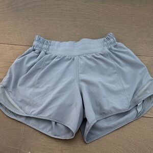 lululemon high rise grey shorts 2.5